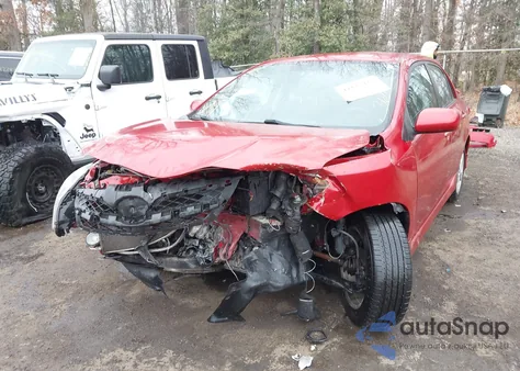 2011 Toyota Corolla S из США, поврежденный, VIN 2T1BU4EE9BC596565